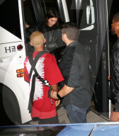 PEOPLE - Jaden Smith und  Kendall Jenner im Bus zur Party ins Nice Guy