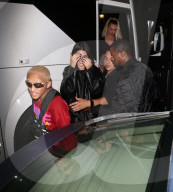PEOPLE - Jaden Smith und  Kendall Jenner im Bus zur Party ins Nice Guy