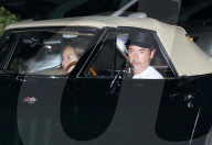 PEOPLE - Robert Downey Jr.fährt seine Frau Susan zum Dinner in seiner Corvette aus