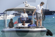 PEOPLE - Magic Johnson und Samuel L Jackson besuchen den Club 55 in St.Tropez