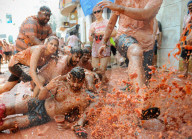 FEATURE - Spanien: La Tomatina in Buñol