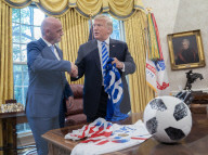 NEWS - Washington: Gianni Infantino zu Besuch bei Trump im Weissen Haus