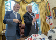 NEWS - Washington: Gianni Infantino zu Besuch bei Trump im Weissen Haus