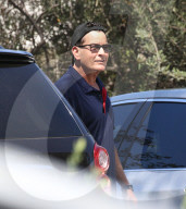 EXKLUSIV - Charlie Sheen zu Besuch bei 'RHOBH' in Malibu