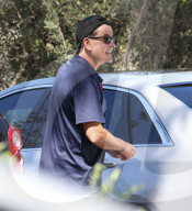 EXKLUSIV - Charlie Sheen zu Besuch bei 'RHOBH' in Malibu