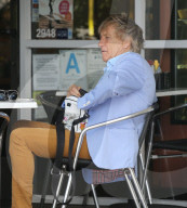 EXKLUSIV - Rod Stewart mit seinem Sohn Sean beim Lunch in Malibu