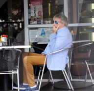 EXKLUSIV - Rod Stewart mit seinem Sohn Sean beim Lunch in Malibu