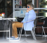 EXKLUSIV - Rod Stewart mit seinem Sohn Sean beim Lunch in Malibu
