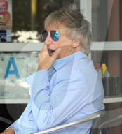 EXKLUSIV - Rod Stewart mit seinem Sohn Sean beim Lunch in Malibu