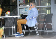 EXKLUSIV - Rod Stewart mit seinem Sohn Sean beim Lunch in Malibu