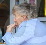 EXKLUSIV - Rod Stewart mit seinem Sohn Sean beim Lunch in Malibu