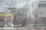 NEWS - Griechenland: Feuer auf einer Fähre in Piraeus