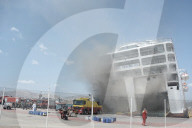 NEWS - Griechenland: Feuer auf einer Fähre in Piraeus