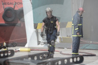 NEWS - Griechenland: Feuer auf einer Fähre in Piraeus