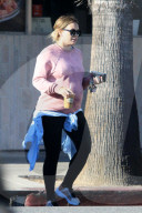 PEOPLE - Schwangere Hilary Duff unterwegs in Los Angeles