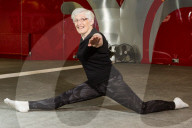 FEATURE - Trotzt auch mit 84 der Schwerkraft: Ehemalige Olympionikin Marjorie Carter trainiert im Fitness Center von Leeds