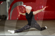 FEATURE - Trotzt auch mit 84 der Schwerkraft: Ehemalige Olympionikin Marjorie Carter trainiert im Fitness Center von Leeds