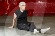FEATURE - Trotzt auch mit 84 der Schwerkraft: Ehemalige Olympionikin Marjorie Carter trainiert im Fitness Center von Leeds