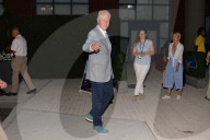 PEOPLE - Bill Clinton verfolgt Federers Niederlage am US Open