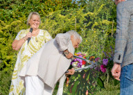 PEOPLE - Judi Dench besucht die Wisley Flower Show in Surrey