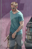 EXKLUSIV - Ryan Gosling auf dem Weg ins Box-Training