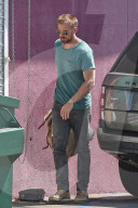 EXKLUSIV - Ryan Gosling auf dem Weg ins Box-Training
