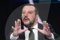 NEWS - Italien: Innenminister Salvini in der TV-Show "Porta a Porta"