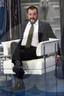 NEWS - Italien: Innenminister Salvini in der TV-Show "Porta a Porta"