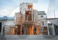 FEATURE - Begehbarer Holzbau am London Design Festival