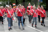 FEATURE - Schweizer Guggenmusik an der Steuben Day Parade in New York