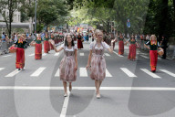 FEATURE - Schweizer Guggenmusik an der Steuben Day Parade in New York