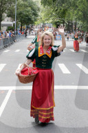 FEATURE - Schweizer Guggenmusik an der Steuben Day Parade in New York