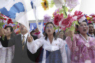 NEWS - Korea Gipfel: PrÃ¤sident Moon in PjÃ¶ngjang eingetroffen