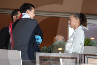 PEOPLE - Fürst ALbert fiebert mit seinen Verwandten beim Fussballmatch mit