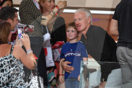 PEOPLE - Fürst ALbert fiebert mit seinen Verwandten beim Fussballmatch mit