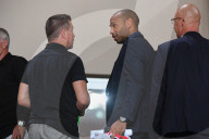 PEOPLE - Fürst ALbert fiebert mit seinen Verwandten beim Fussballmatch mit