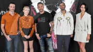 PEOPLE - Promis am 'Venom'  Photo Call in Beverly Hills