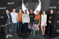 PEOPLE - Promis am 'Venom'  Photo Call in Beverly Hills