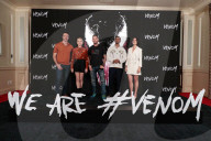 PEOPLE - Promis am 'Venom'  Photo Call in Beverly Hills