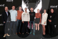 PEOPLE - Promis am 'Venom'  Photo Call in Beverly Hills