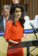 PEOPLE - Amal Clooney spricht vor den Vereinten Nationen