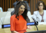 PEOPLE - Amal Clooney spricht vor den Vereinten Nationen
