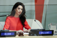 PEOPLE - Amal Clooney spricht vor den Vereinten Nationen