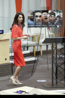 PEOPLE - Amal Clooney spricht vor den Vereinten Nationen