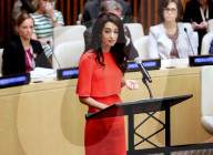 PEOPLE - Amal Clooney spricht vor den Vereinten Nationen