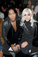 PEOPLE - Lady Gaga besucht die Celine Modenschau in Paris