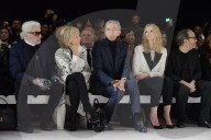 PEOPLE - Lady Gaga besucht die Celine Modenschau in Paris