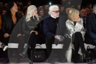PEOPLE - Lady Gaga besucht die Celine Modenschau in Paris