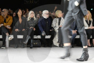 PEOPLE - Lady Gaga besucht die Celine Modenschau in Paris
