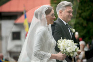 PEOPLE - Hochzeit: Nicholas Medforth-Mills und Alina-Maria Binder in Sinaia